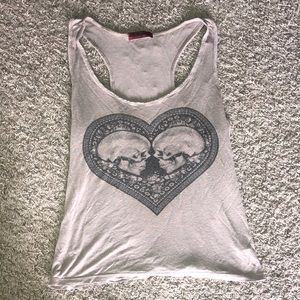 Skull tank top